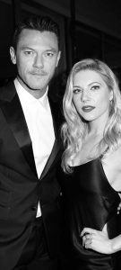 Luke Evans & Katheryn Winnick